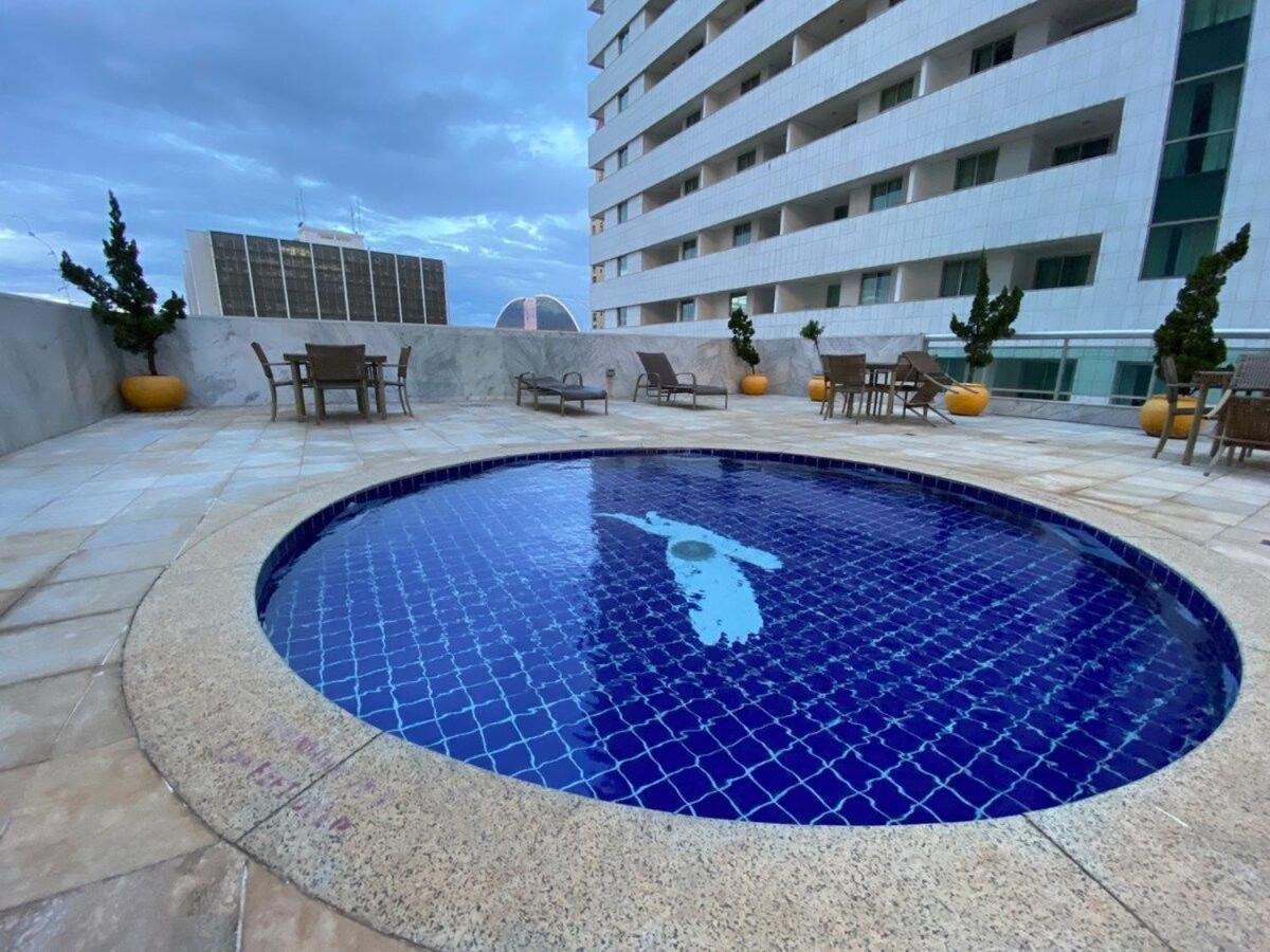 Flat Encantador No 11º Com Vista Pra Torre De Tv Brasilia Exterior foto